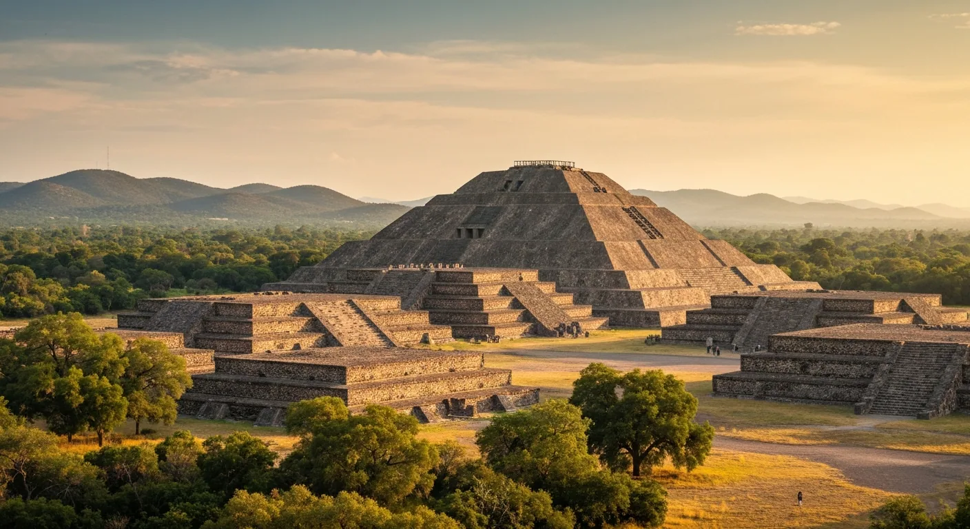 テオティワカン古代都市のイメージ