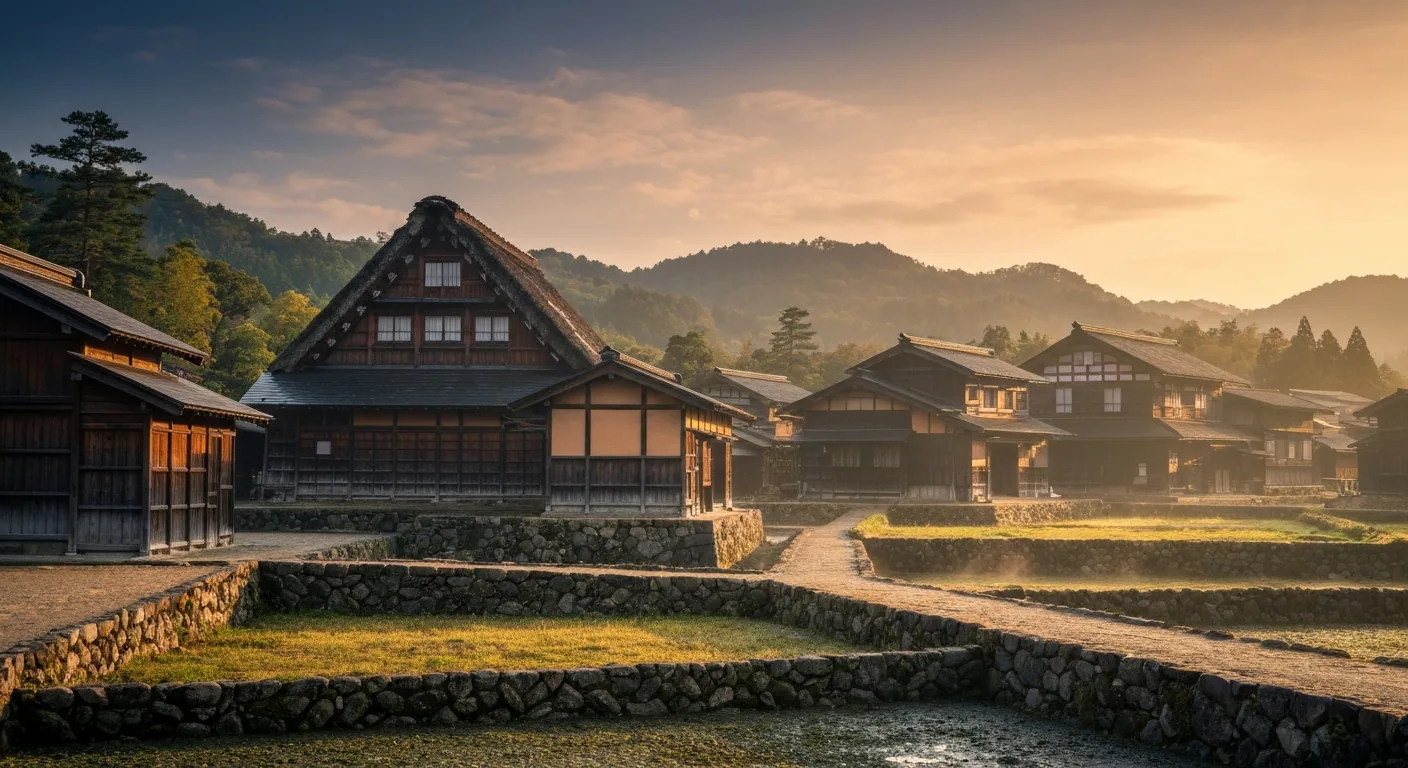 白川郷・五箇山の合掌造り集落のイメージ